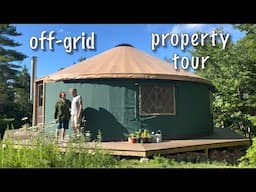 Couple transforms raw land into HOME in 2 years of hard work | Vermont DIY off-grid property tour