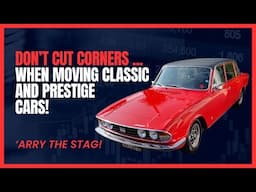 Don't Cut Corners!... When Moving Classic and Prestige Cars!