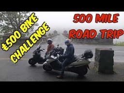 £500 Bike Challenge | Scooter Tour | Moped Road Trip | Can you tour on a scooter ??