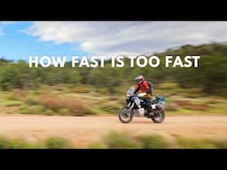 The SECRET To Riding FAST on Dirt & Gravel Roads on an Adventure Motorcycle