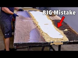 How I Saved My $5000 Epoxy Table From Disaster