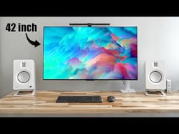 Is the 42-Inch OLED TV better? LG C2 42 as a PC monitor