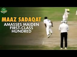 Maaz Sadaqat amasses maiden first-class hundred | Multan vs Peshawar | Quaid-e-Azam Trophy 2024-25