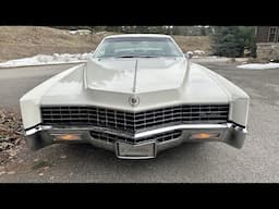 1967 Cadillac Eldorado: A Bucket Seat Beauty (in Grecian White)!