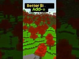 Better Biomes 🏞️ Add-On - Minecraft Bedrock