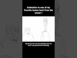 My Heavenly Father animation WIP #2danimation #2dartist #indieanimation #animation #animated