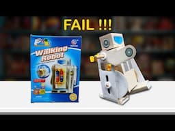 Walking Robot DIY Kit - Unboxing & Review - Peephole View Toys