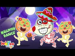 [10 MIN LOOP] Chumbala Cachumbala 🎃💀 Halloween Dance 🎶 Wolfoo Nursery Rhymes & Kids Songs