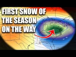 First Snow Of The Season On The Way! Wild Storm Coming This Week..