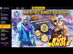 Winterland Free Rewards & New Evo Legendary Bundle 🔥19 Nov🤯| Free Fire New Event | Ff Upcoming Event