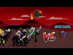 Archer Glacial Vs All Miners, Swordwraths, Archers | Stick War Legacy