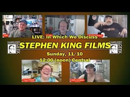 LIVE: Stephen King Movies II