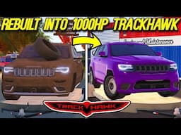 Roblox Roleplay - REBUILDING A JEEP INTO A 1000HP TRACKHAWK!