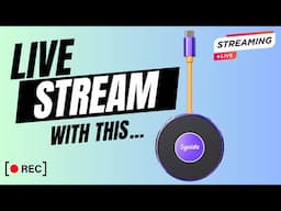 LIVE STREAM to your SMARTPHONE - Synido Live Dock