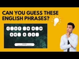 Can You Guess These English Phrases | Learn English | Trivia Games | Direct Trivia