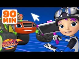 90 MINUTES of Gabby's Mechanic Missions with Blaze & AJ! 🔧 | Blaze and the Monster Machines