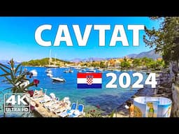 Cavtat, Croatia Walking Tour ☀️ (4K Ultra HD) – With Captions