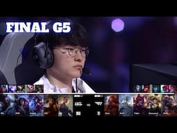 T1 vs BLG - Game 5 | Grand Final LoL Worlds 2024 | T1 vs Bilibili Gaming G5 full