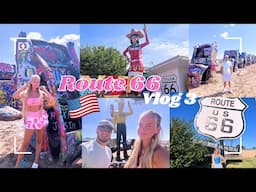 BRITISH Couple Doing ROUTE 66!🇺🇸 ~ Oklahoma & Texas🤠