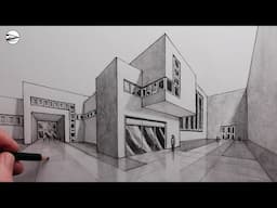 How to Draw Two-Point Perspective Buildings: Step-by-Step