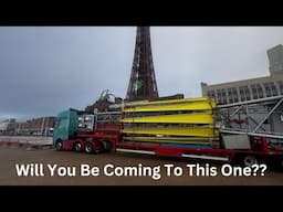 Watch This Space in Blackpool!! & The Go Kart Track now Drained!