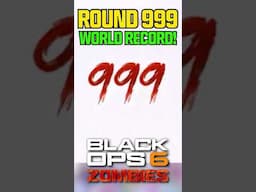 Round 999 on Black Ops 6 Zombies World Record Was Just Achieved!