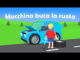 Macchina buca ruota- AlexKidsTV