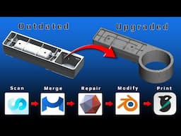 How I Digitize & Modify Objects in 5 Steps - 3D Scanning Workflow (ft. Creality Raptor)