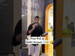 Free Ps5 @ Delhi Airport 🤯✈️ *New*