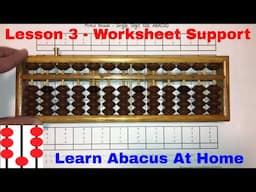 Lesson 3 - Abacus Worksheet Help