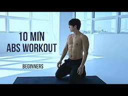 6 PACK ABS For Beginners (From Home) | 초보자를 위한 식스팩 복근 운동