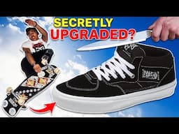 Why cutting skate shoes made them amazing - Vans Half Cab