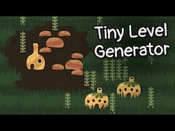 I made a Tiny Level Generator for Ants