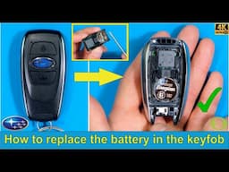 How to Replace the Battery in a Subaru Key Fob - Step-by-Step Guide