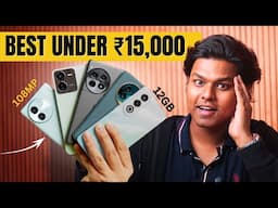 BEST SMARTPHONES under 15000 in INDIA 2024 | Best Phone Under 15K - November 2024