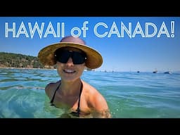 WE FOUND THE "HAWAII OF CANADA" WHILE CRUISING IN BRITISH COLUMBIA...HORNBY ISLAND!!! [MV FREEDOM]