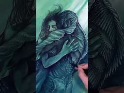 The Shape of Water - watercolor painting