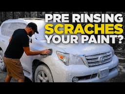 Is Pre-rinsing Damaging Your Paint? 🚫🚗