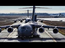 24 C-17 Globemaster III Launch • Most Ever From One Base