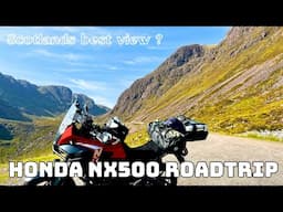 Ep 6 | Amazing views | Honda nx500 | Bealach na Bà | Applecross pass