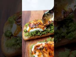 Toast Recipe, Avocado Toast Recipe without Avocado #Shorts #Breakfast