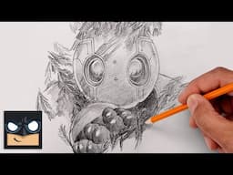 How To Draw The Wild Robot | Sketch Tutorial