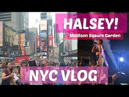 NYC Vlog | HALSEY MADISON SQUARE GARDEN CONCERT 2016