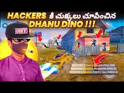 Hackers కి చుక్కలు చూపించిన DHANU DINO😡 Free Fire in Telugu