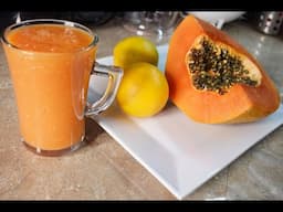 Licuado de Papaya