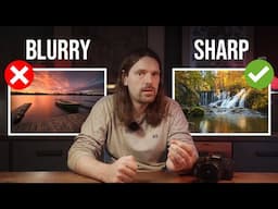 Use THIS TRICK for SHARP Long Exposure Photos!