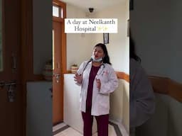 A Regular Day In a Neelkanth Hospital | #hospital #ivf #gurugram #vlog