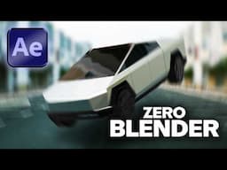 How to Create 3D Floating Cars/Objects VFX| After Effects Tutorial