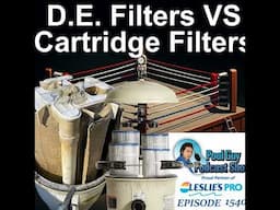 D.E. Filters VS Cartridge Pool Filters