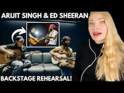 Vocal Coach Reacts: ARIJIT SINGH & ED SHEERAN Sing 'Perfect' Backstage! In Depth Analysis